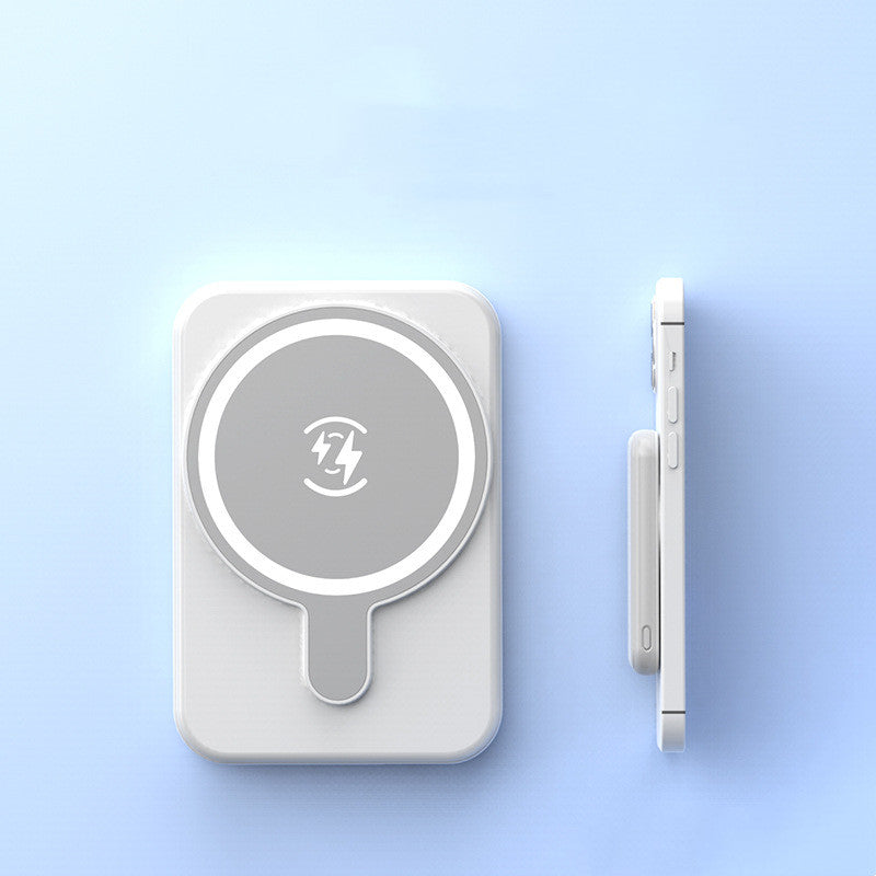 Mini Magnetic Power Bank 5000mAh (Wireless Fast Charging)