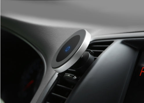 Magnetic Wireless Car Charger (Fast Charging Phone Holder)