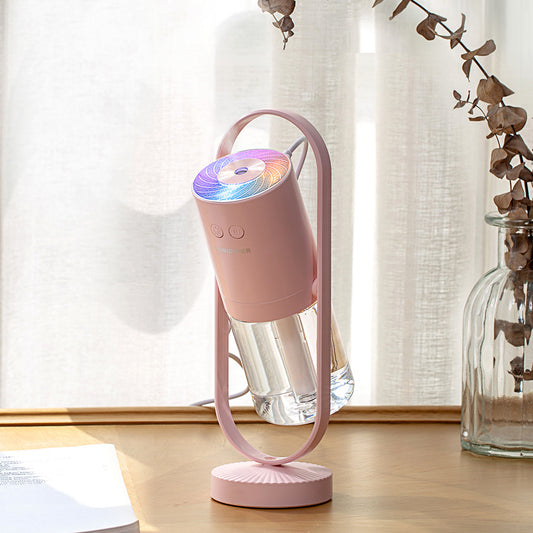 USB Air Humidifier with Night Light Projection (Ultrasonic Mist)