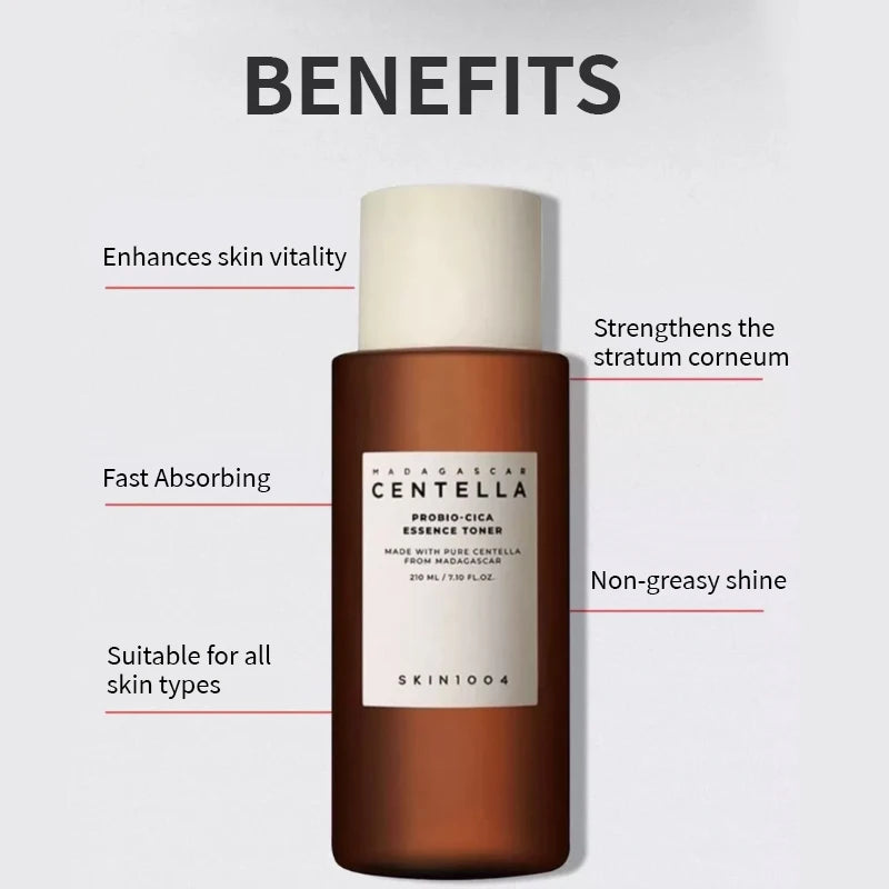 Korean Madagascar Centella Probio-Cica Essense Toner Facial Moisturizing Toner Nourishing Barrier Korean Skin Care Products