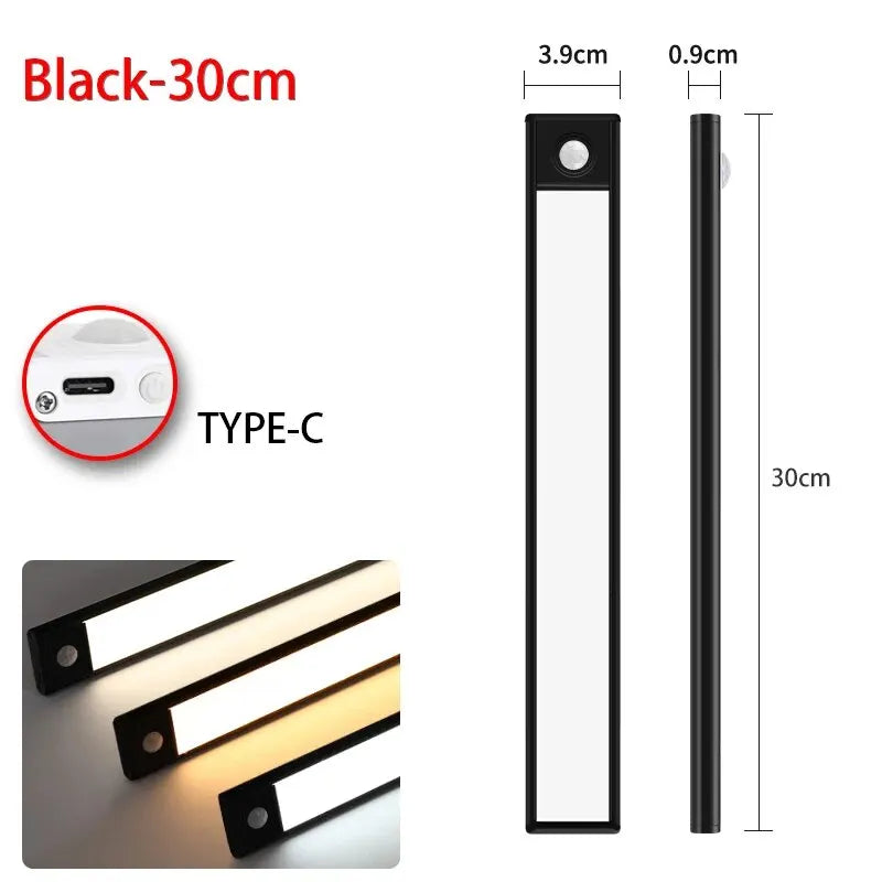 LED Motion Sensor Light – Wireless USB Rechargeable Night Light