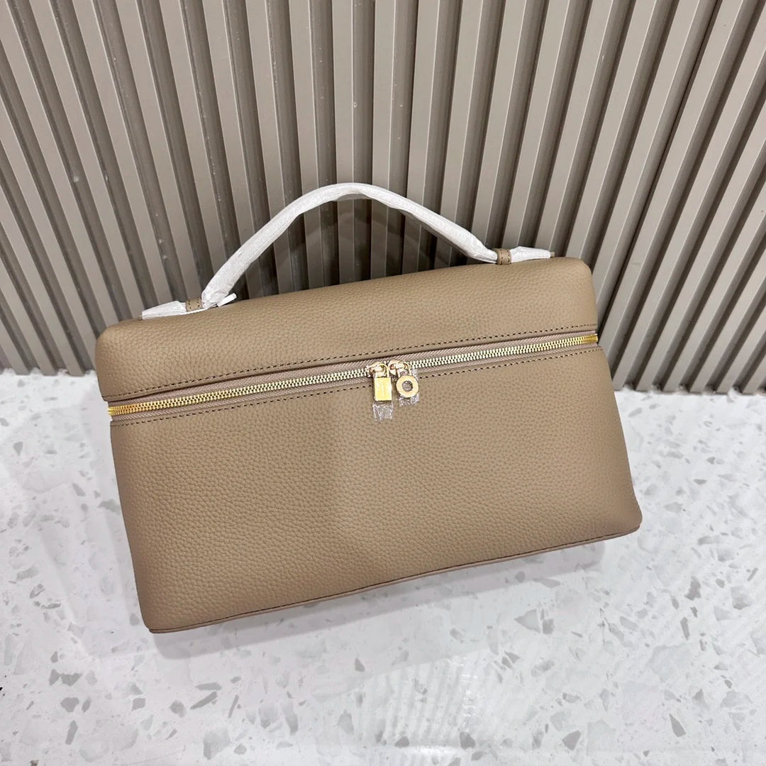 MENDY Genuine Leather Women’s Handbag – Large Shoulder & Crossbody Luxury Designer Bag