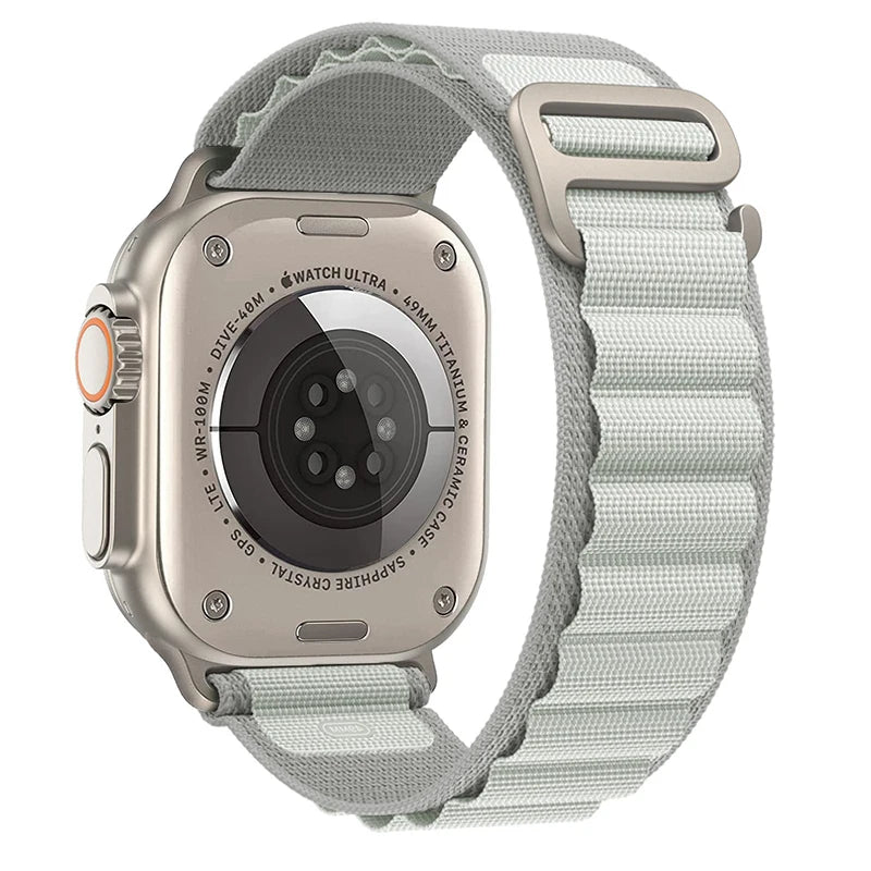 Alpine Loop Strap for Apple Watch – Rugged Adjustable Band (40–49mm, Ultra/Series Compatible)