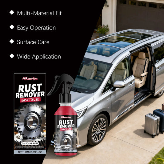 Car Wheel Rim Cleaner – Multi-Purpose Rust & Iron Remover Chrome Care Spray
