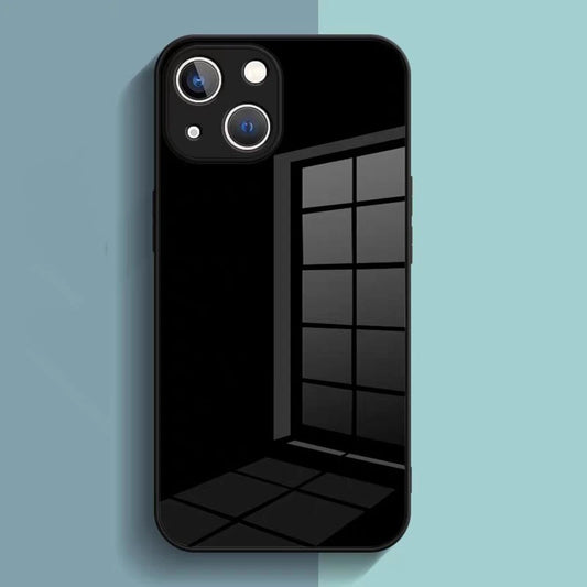 Luxury BMW Style Glass Phone Case for iPhone