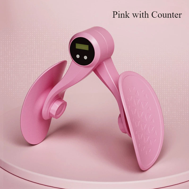 Pelvic Floor Muscle Trainer with Counter Thigh Master Adjustable Leg Exercises Device for Postpartum Recovery,Leg Butt Training