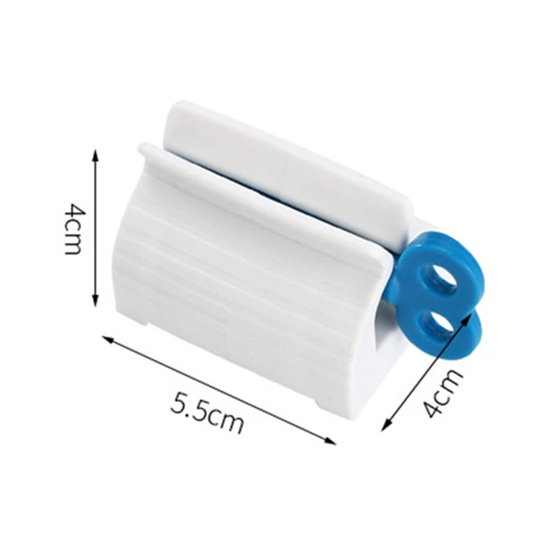 Automatic Toothpaste Dispenser Set – Wall Mounted Toothbrush Holder & Dust-Proof Organizer
