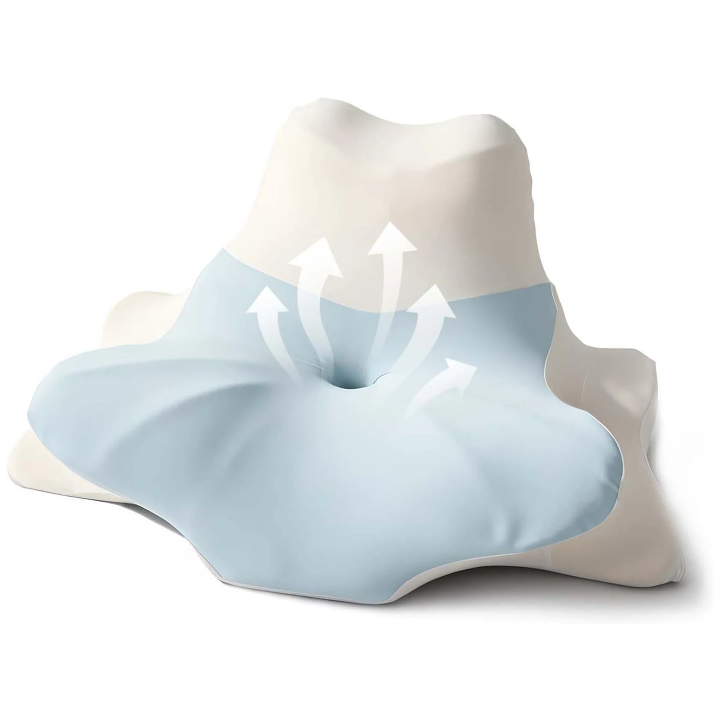 Cooling Memory Foam Cervical Pillow – Ergonomic Neck & Shoulder Support