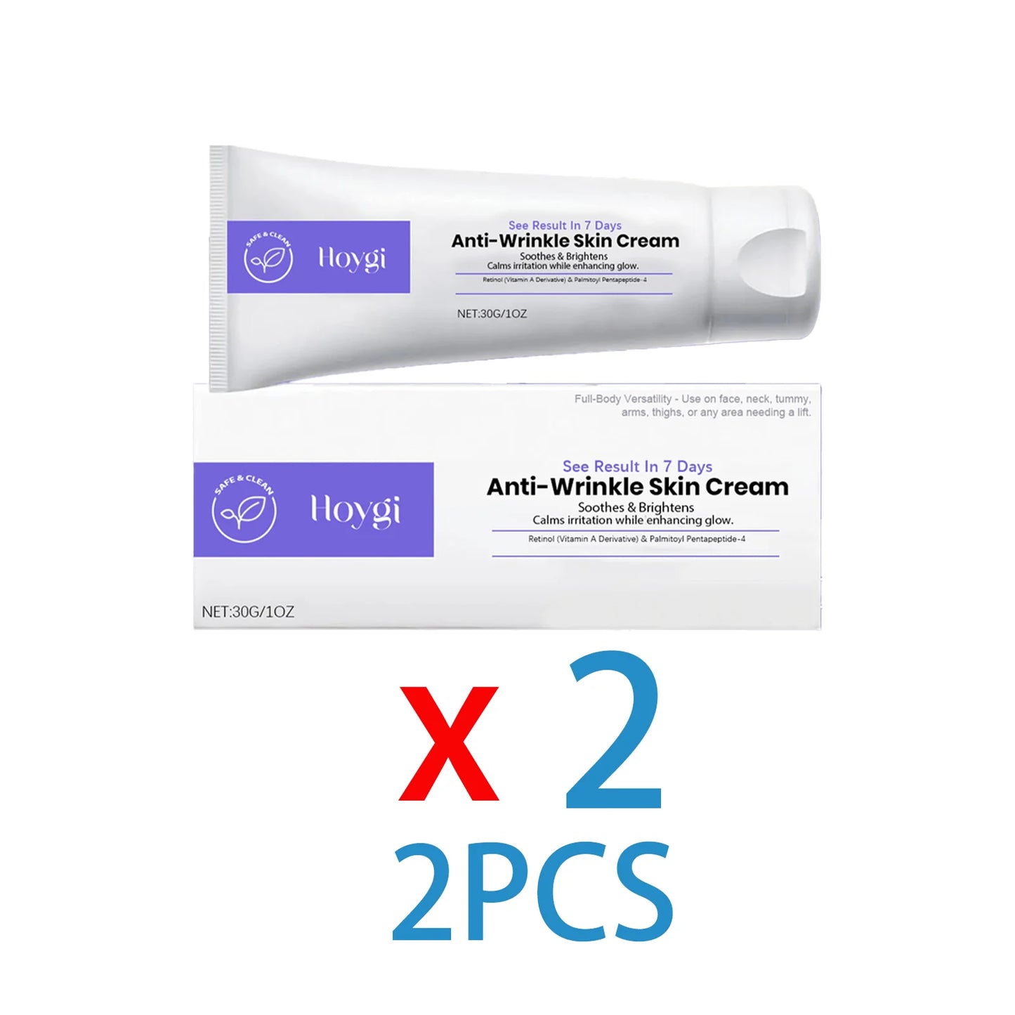 Hoygi Retinol Firming Night Cream for Face and Body Smooth Skin Oil Control Pore Refining Moisturizer for Dry Sensitive Skin 30g