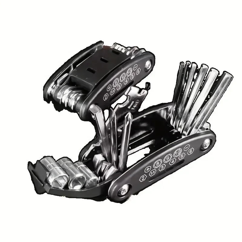 16-in-1 Universal Socket Wrench Set with Rotating Non-Slip Head