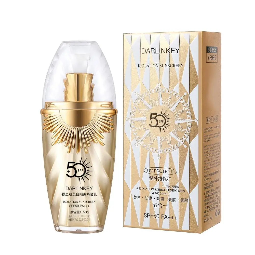SPF50+ Whitening Sunscreen Lotion – Oil Control & Moisturizing Face Protection