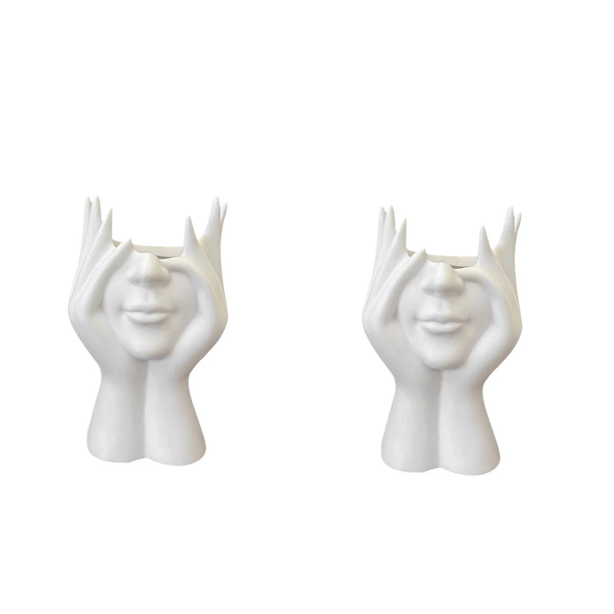 Creative Human Body Pen Holder – Multifunctional Desk & Makeup Organizer