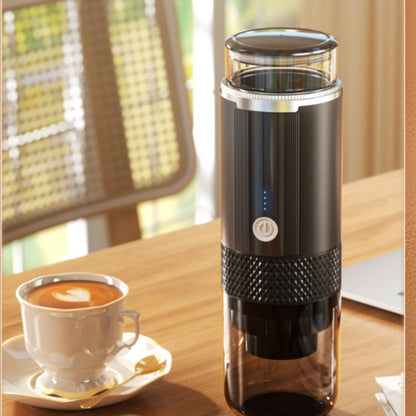 Portable Capsule Coffee Machine (Rechargeable Travel Espresso Maker)