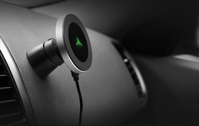 Magnetic Wireless Car Charger (Fast Charging Phone Holder)