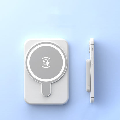 Mini Magnetic Power Bank 5000mAh (Wireless Fast Charging)