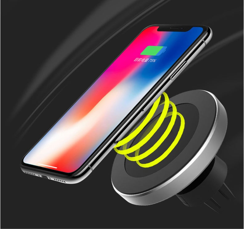 Magnetic Wireless Car Charger (Fast Charging Phone Holder)