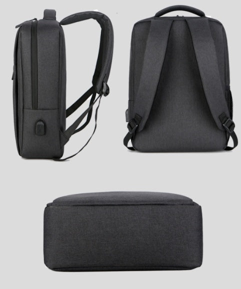 Waterproof Laptop Backpack (Shockproof & USB Charging)