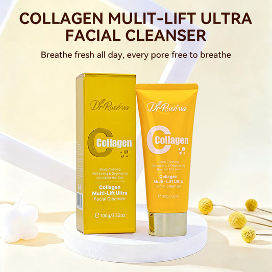 DR Collagen Brightening Cleanser – Multi-Effect Hydrating & Skin Smoothing Face Wash