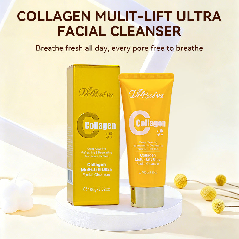 DR Collagen Brightening Cleanser – Multi-Effect Hydrating & Skin Smoothing Face Wash