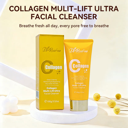 DR Collagen Brightening Cleanser – Multi-Effect Hydrating & Skin Smoothing Face Wash