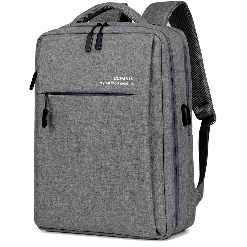 Waterproof Laptop Backpack (Shockproof & USB Charging)