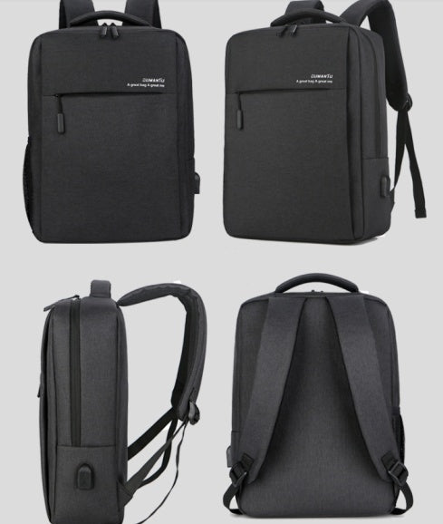 Waterproof Laptop Backpack (Shockproof & USB Charging)