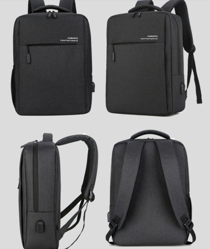 Waterproof Laptop Backpack (Shockproof & USB Charging)
