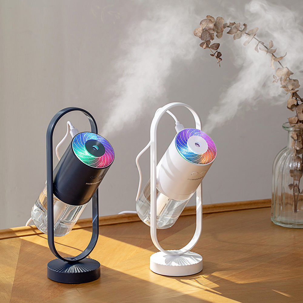 USB Air Humidifier with Night Light Projection (Ultrasonic Mist)