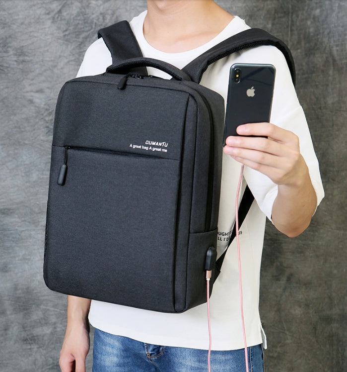 Waterproof Laptop Backpack (Shockproof & USB Charging)