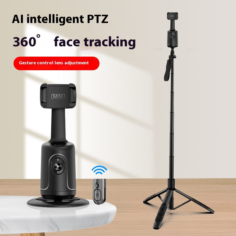 360° Auto Face Tracking Phone Holder (AI Smart Tripod)