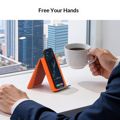 Foldable Phone & Tablet Holder (Adjustable Stand)