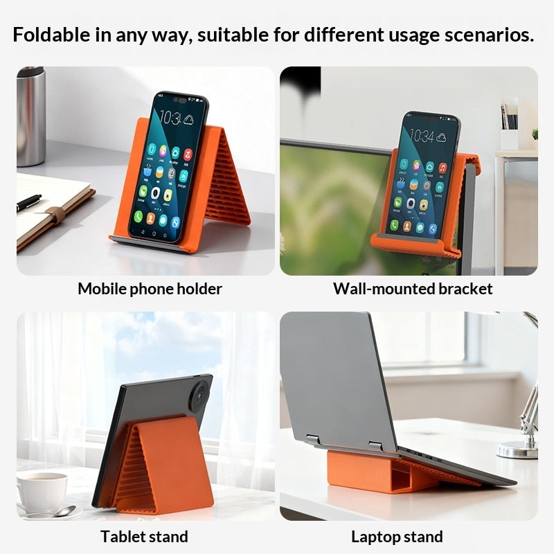 Foldable Phone & Tablet Holder (Adjustable Stand)