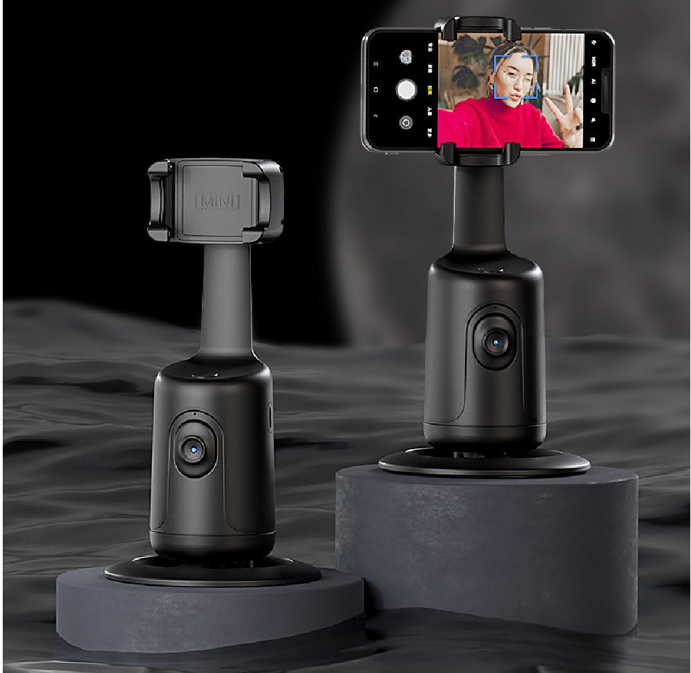 360° Auto Face Tracking Phone Holder (AI Smart Tripod)