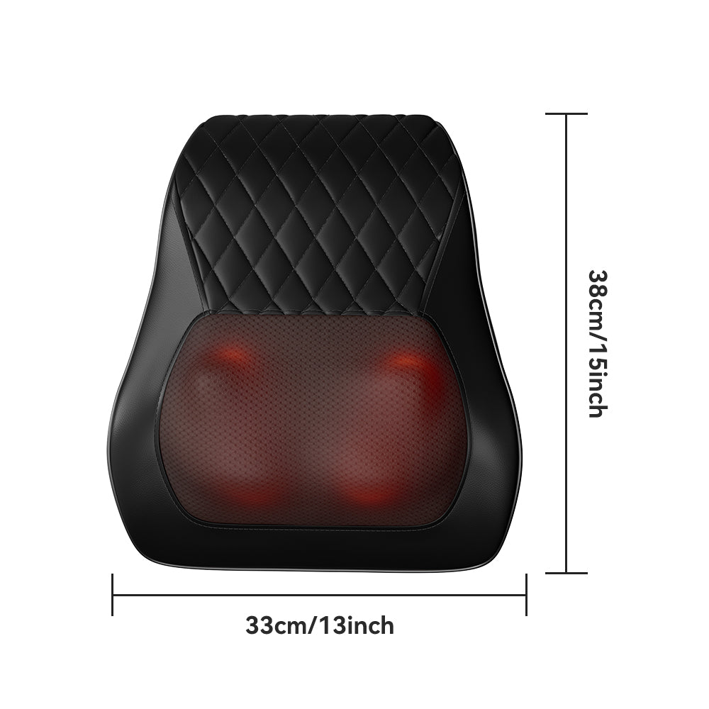 Shiatsu 3D Massage Pillow – Electric Neck, Back & Shoulder Massager with Heat