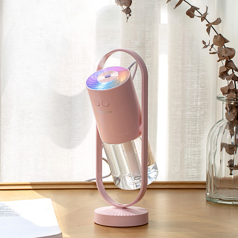USB Air Humidifier with Night Light Projection (Ultrasonic Mist)