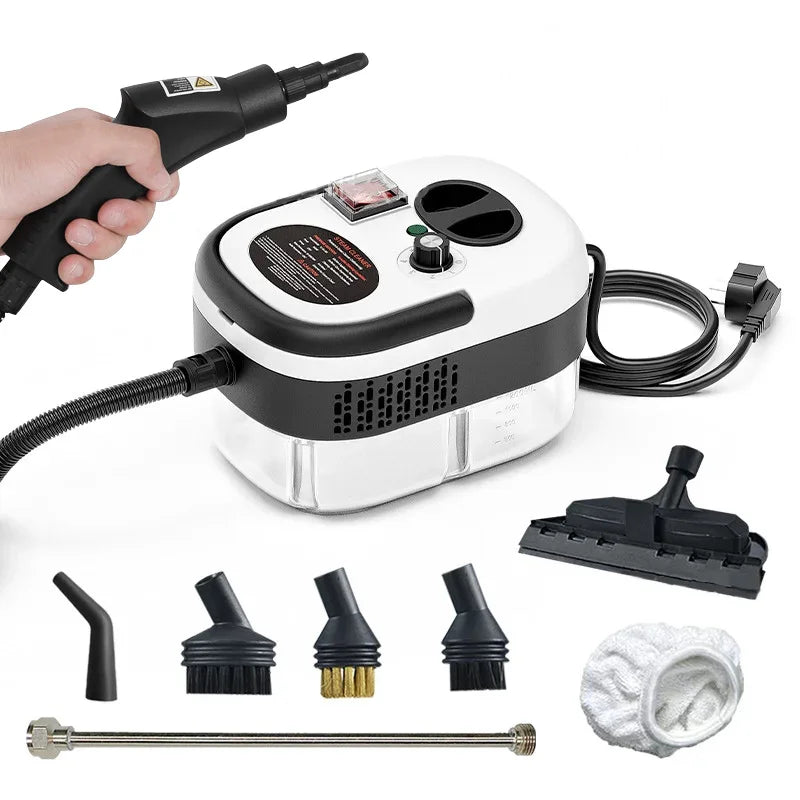 2500W High Pressure Steam Cleaner – Handheld Steam Mop for Deep Cleaning & Sterilization