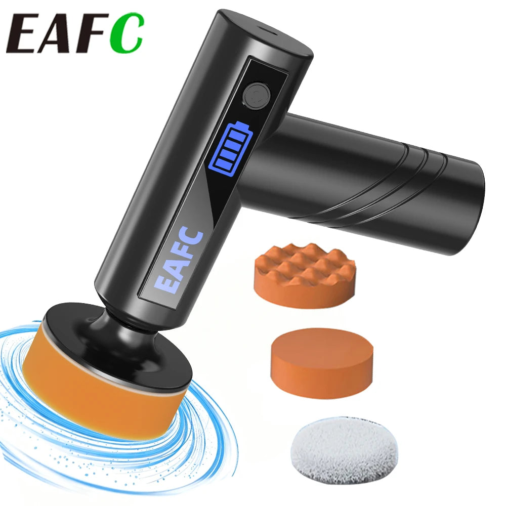 Wireless Car Polisher – Handheld Polishing & Waxing Machine for Car Detailing