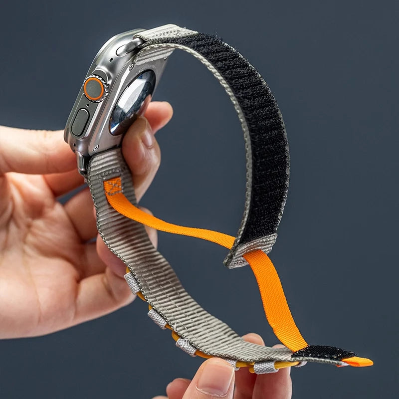 Breathable Nylon Sport Band for Apple Watch Ultra & Series