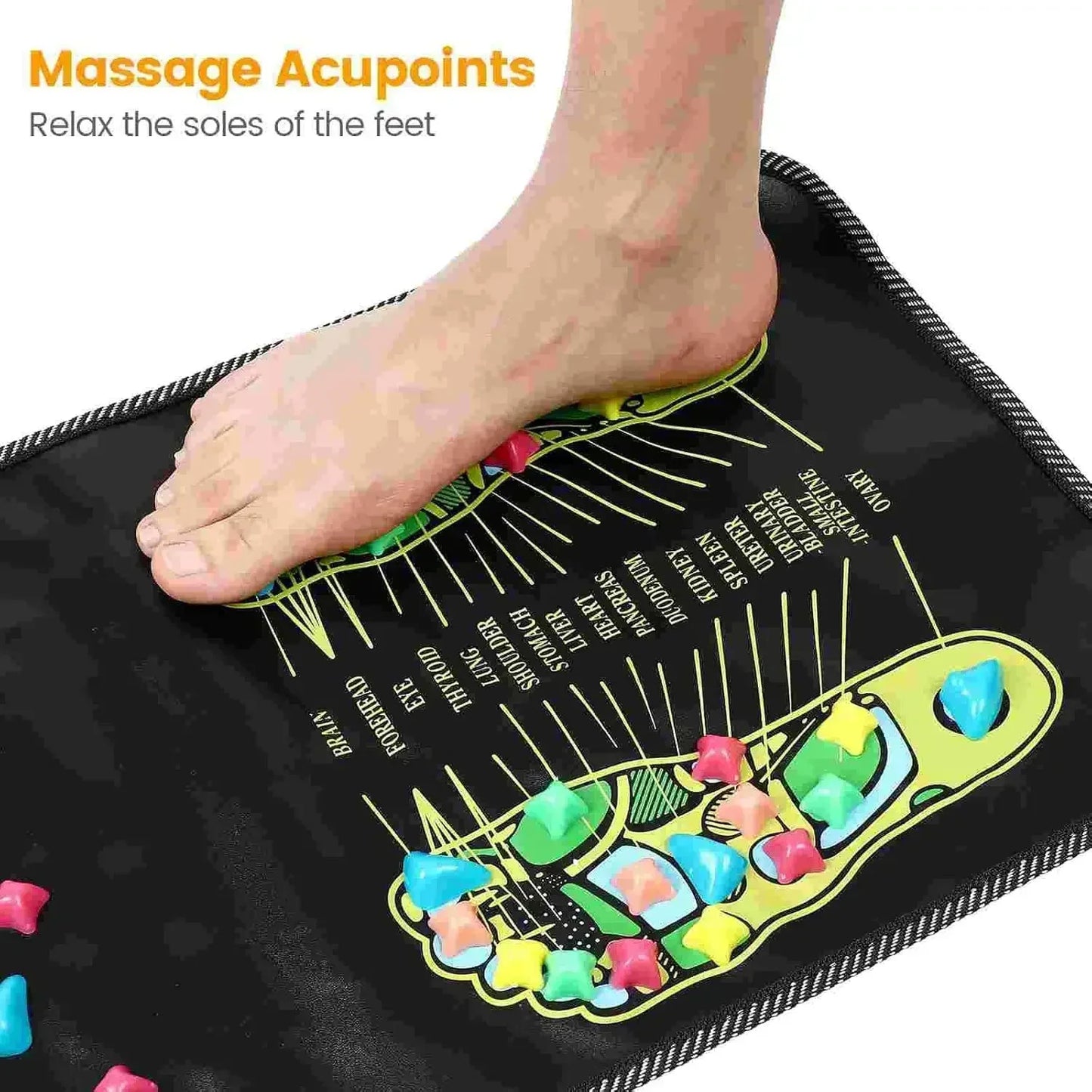 Premium Foot Massage Pad – Acupressure Mat for Pain Relief & Relaxing Foot Therapy