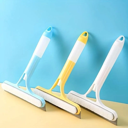 Multi-Function Window Cleaning Brush – Spray Glass Wiper for Home & Car