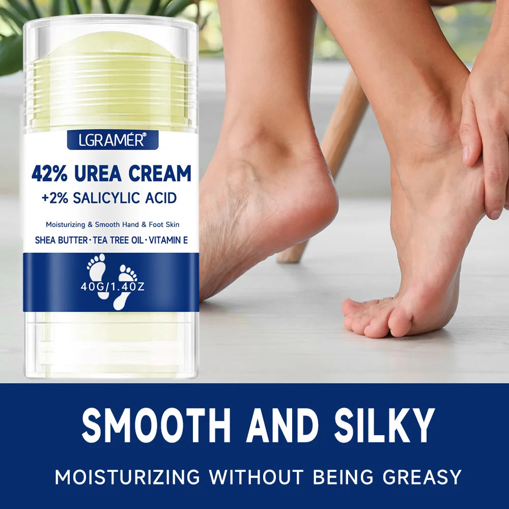 42% Urea Foot Cream + 2% Salicylic Acid – Intensive Repair & Deep Moisturizing Cream for Feet & Hands