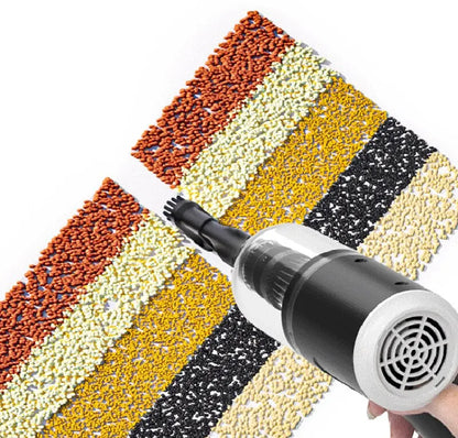 9000Pa Wireless Car Vacuum Cleaner – USB Rechargeable Mini Wet & Dry Cleaner