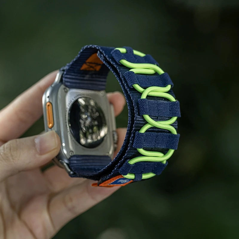 Breathable Nylon Sport Band for Apple Watch Ultra & Series