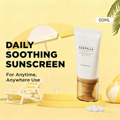 Korean Sunscreen SPF50+ – Centella Sun Serum & Hyalu-Cica Water Fit Sun Cream (50ml)