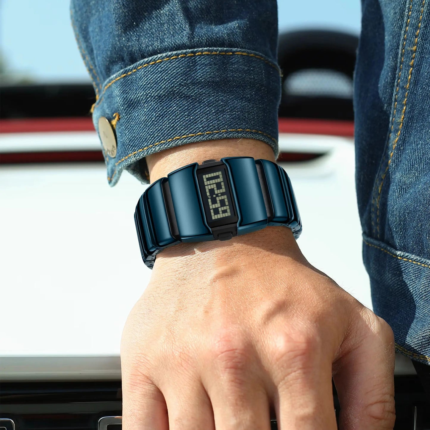 POEDAGAR LED Waterproof Men’s Watch