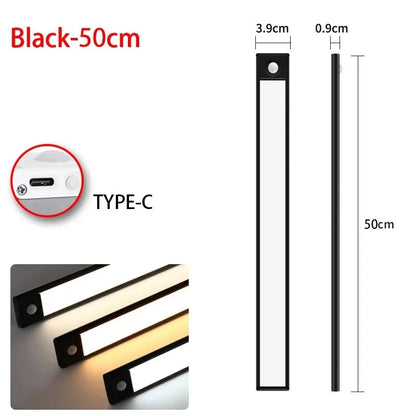 LED Motion Sensor Light – Wireless USB Rechargeable Night Light