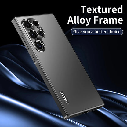 Magnetic Aluminum Metal Case – Drop Proof Cover for Samsung Galaxy S25/S24/S23/S22/S21 Ultra