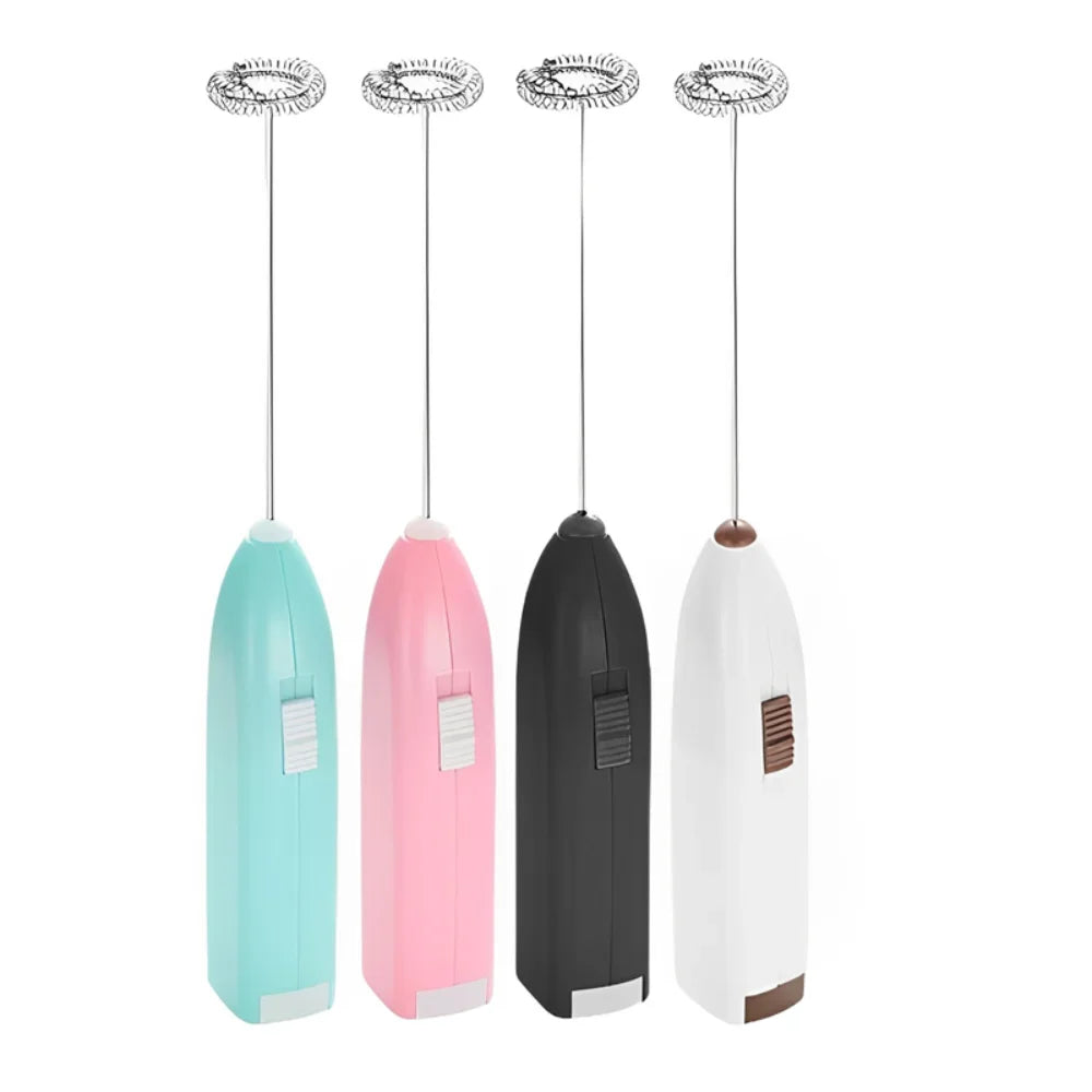 Mini Electric Milk Frother – Wireless Handheld Coffee Whisk & Egg Beater