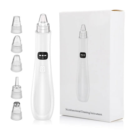 Blackhead Remover Vacuum – 3 Suction Modes Face Cleansing Device