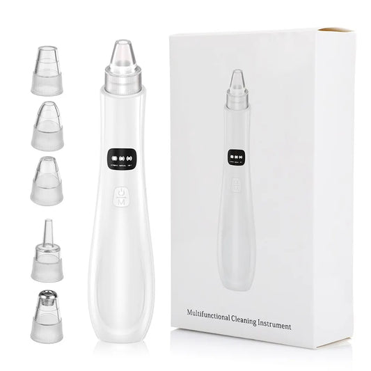 Blackhead Remover Vacuum – 3 Suction Modes Face Cleansing Device